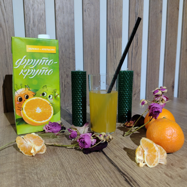 Apple-Orange Juice for Preschool and School-Age Children