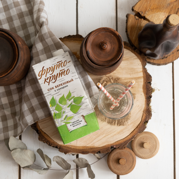 Сок берёзовый с сахаром