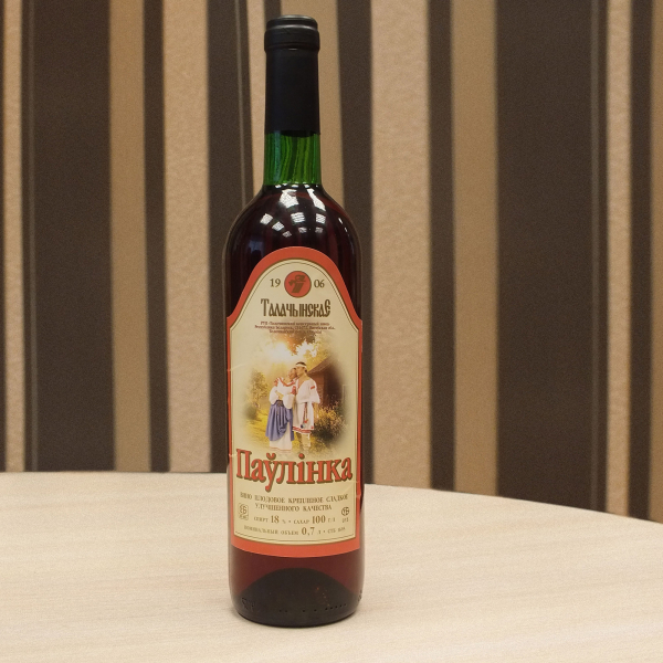 Вино плодовое крепленое «Паўлінка»