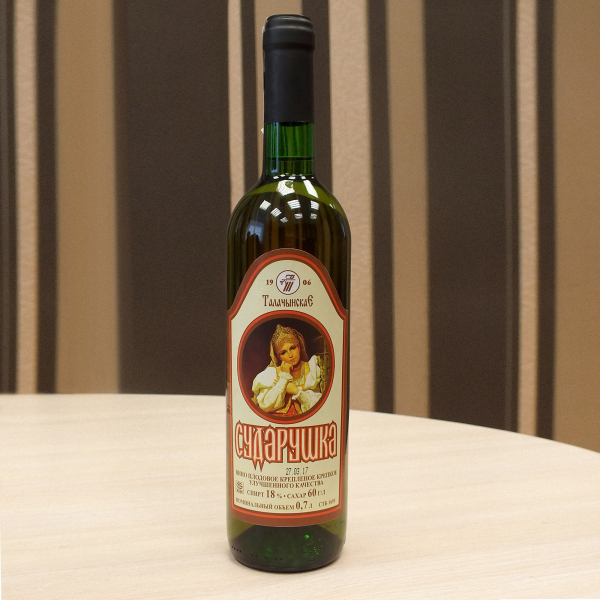 Вино плодовое крепленое «Сударушка»